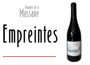 Empreintes rouge - Domaine de la Massane (vin bio Bédoin Mont Ventoux)